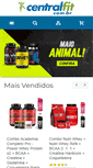 Mobile Screenshot of centralfit.com.br